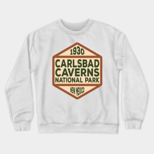 Carlsbad Caverns National Park badge Crewneck Sweatshirt